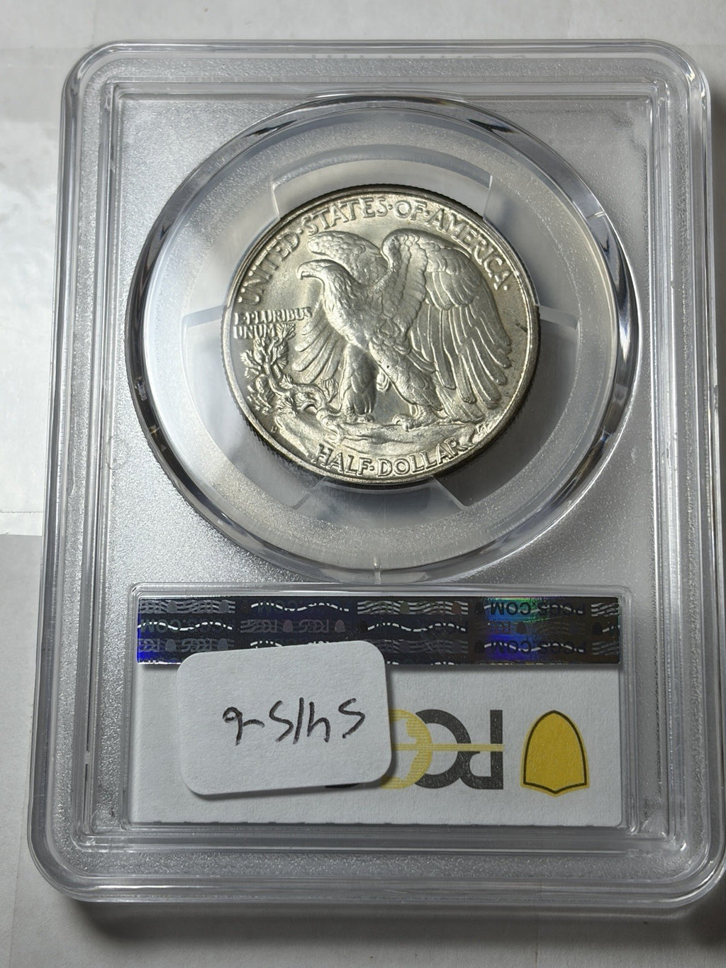 1946-D PCGS MS67 Walking Liberty Half Dollar Toned