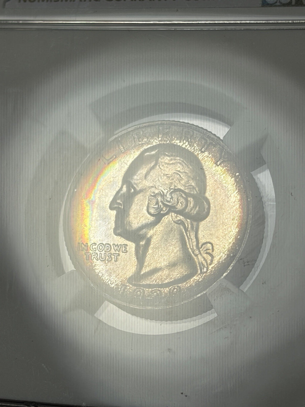 1939 NGC PF64 GOLD CAC Washington Quarter Toned , Ex. PCGS PR67!