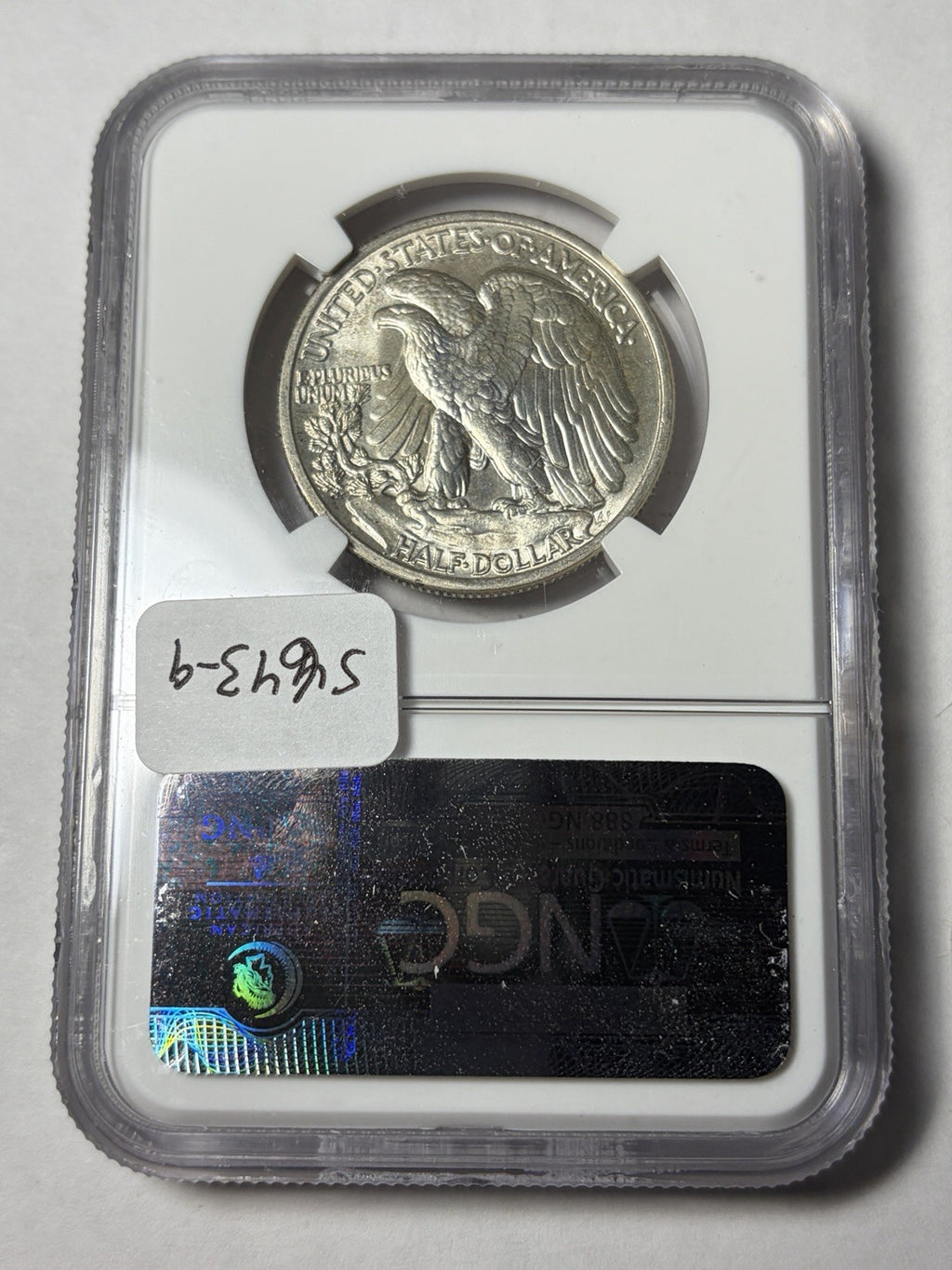 1937 NGC MS65 Walking Liberty Half Dollar