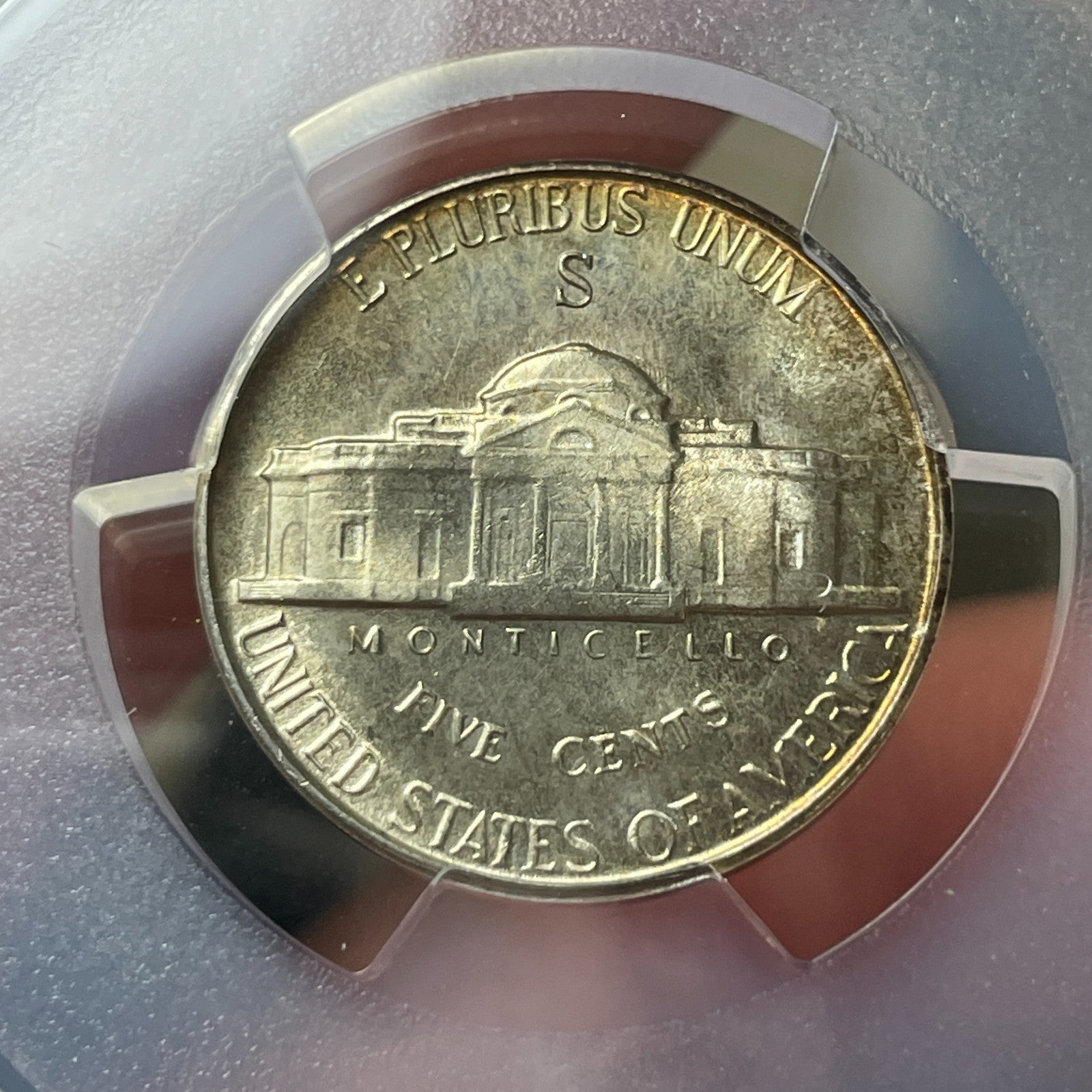 1945-S PCGS MS66+ Jefferson War Nickel - Semi-PL Ultra Rare Crazy Die Polish