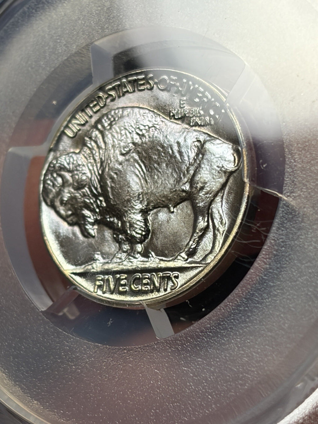 1937 PCGS MS67+ CAC Buffalo Nickel Toned Nice!