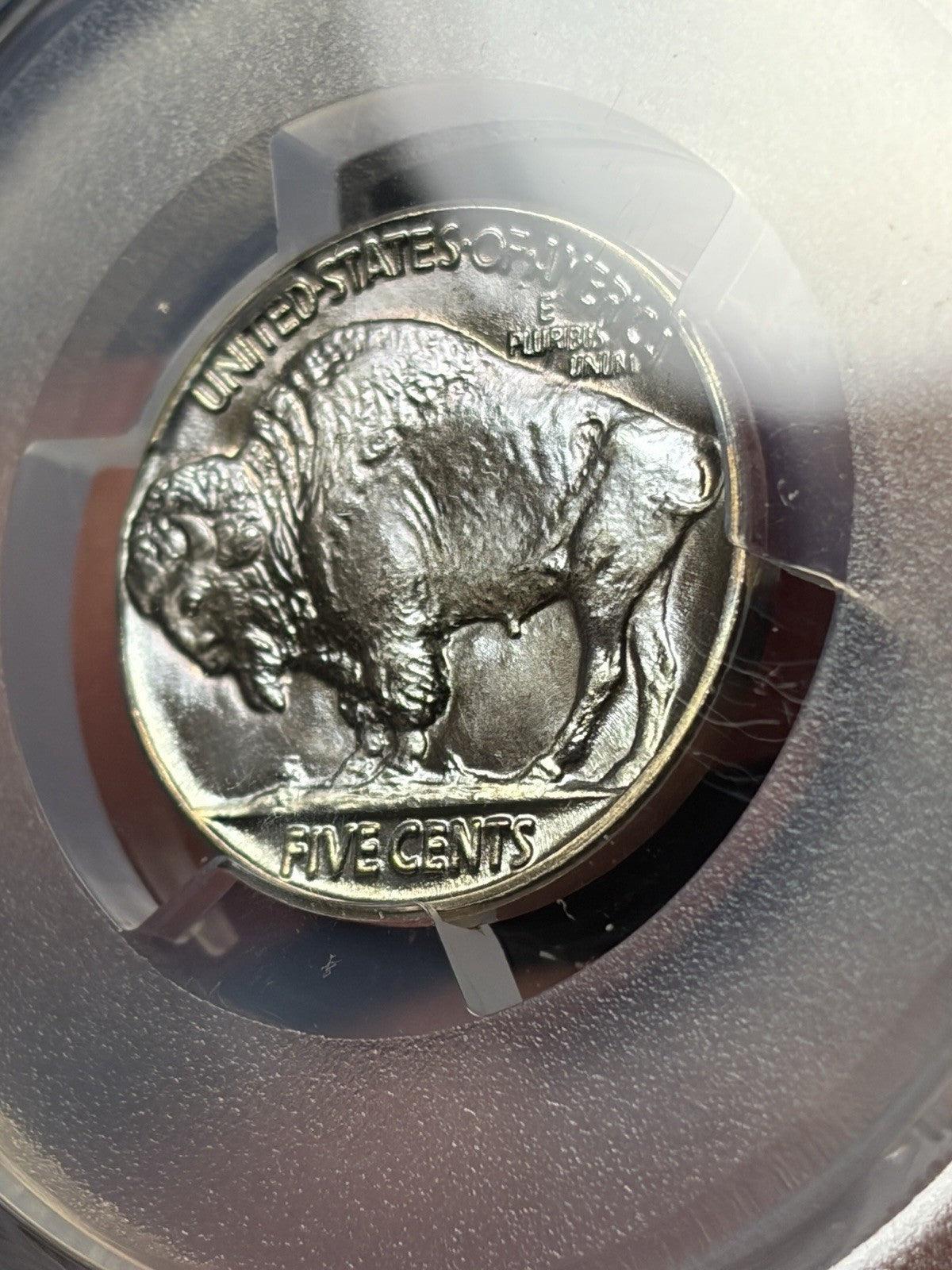 1937 PCGS MS67+ CAC Buffalo Nickel Toned Nice!