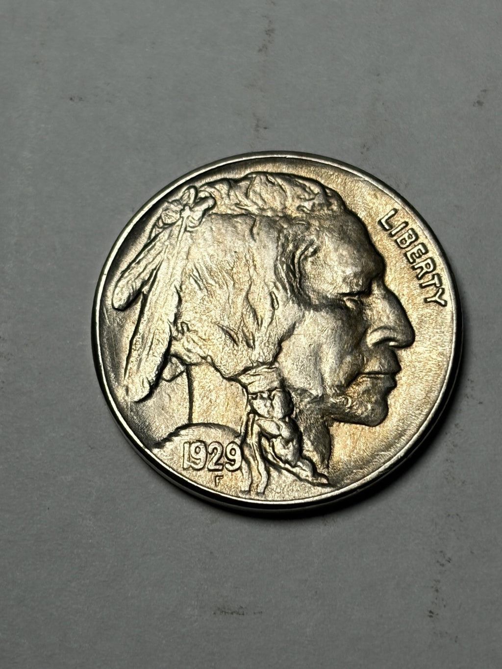 1929-S Buffalo Nickel Details