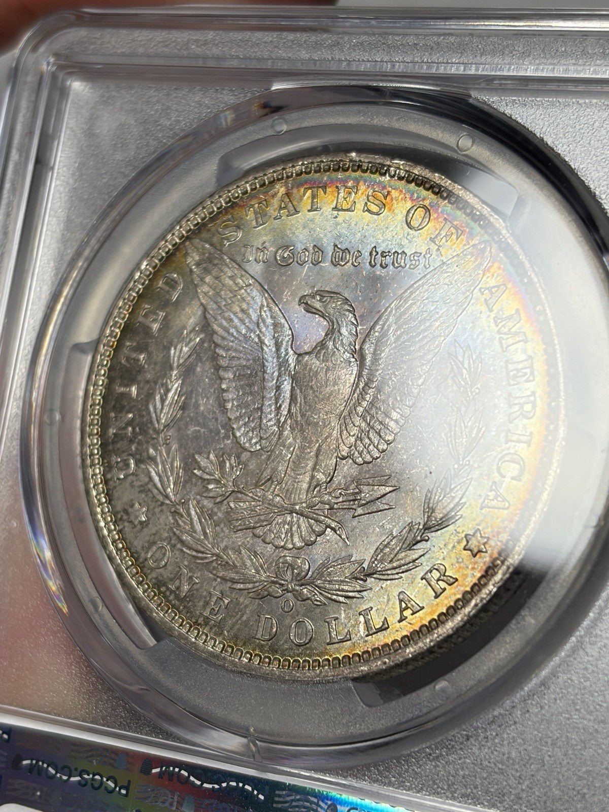 1891-O PCGS MS65 Morgan Silver Dollar Toned 