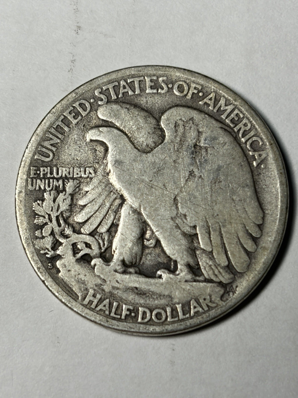 1921-S Walking Liberty Half Dollar Details