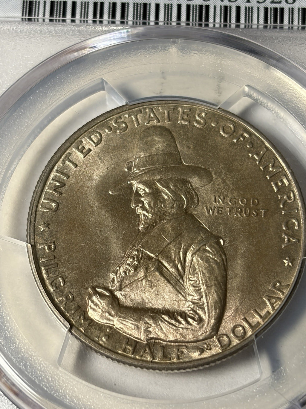 1920 PCGS MS66 Pilgrim Commemorative Half Dollar