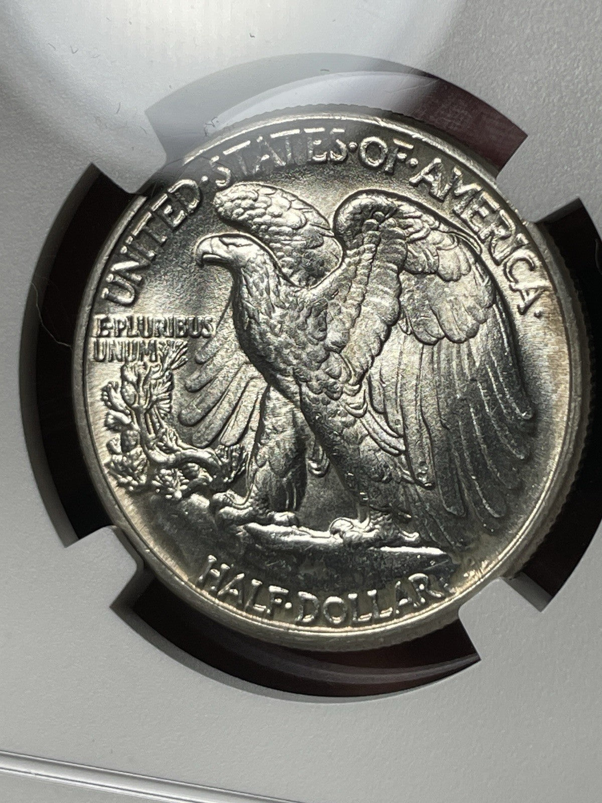 1943 NGC AU58 CAC Walking Liberty Half Dollar Everyman Registry