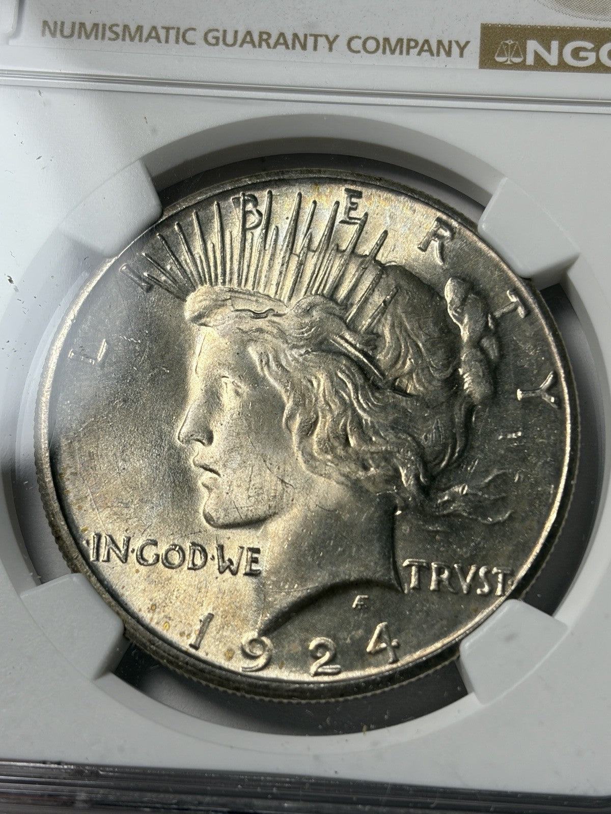 1924-S NGC MS63 Peace Silver Dollar