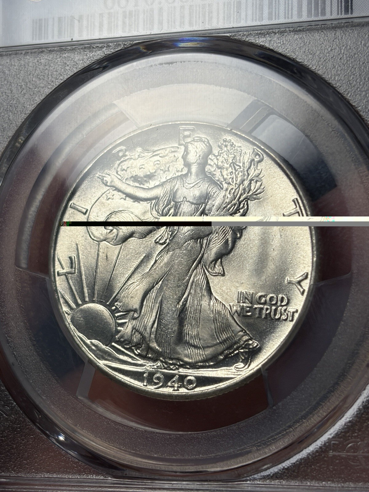 1940-S PCGS MS66 Walking Liberty Half Dollar BU Gem