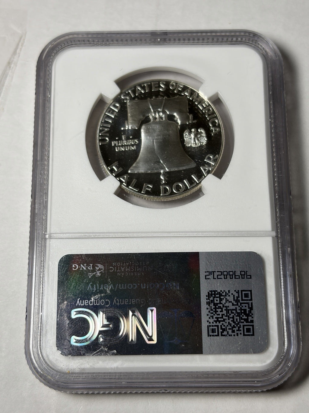 1961 NGC PF68 Ultra Cameo Franklin Half Dollar Registry Grade