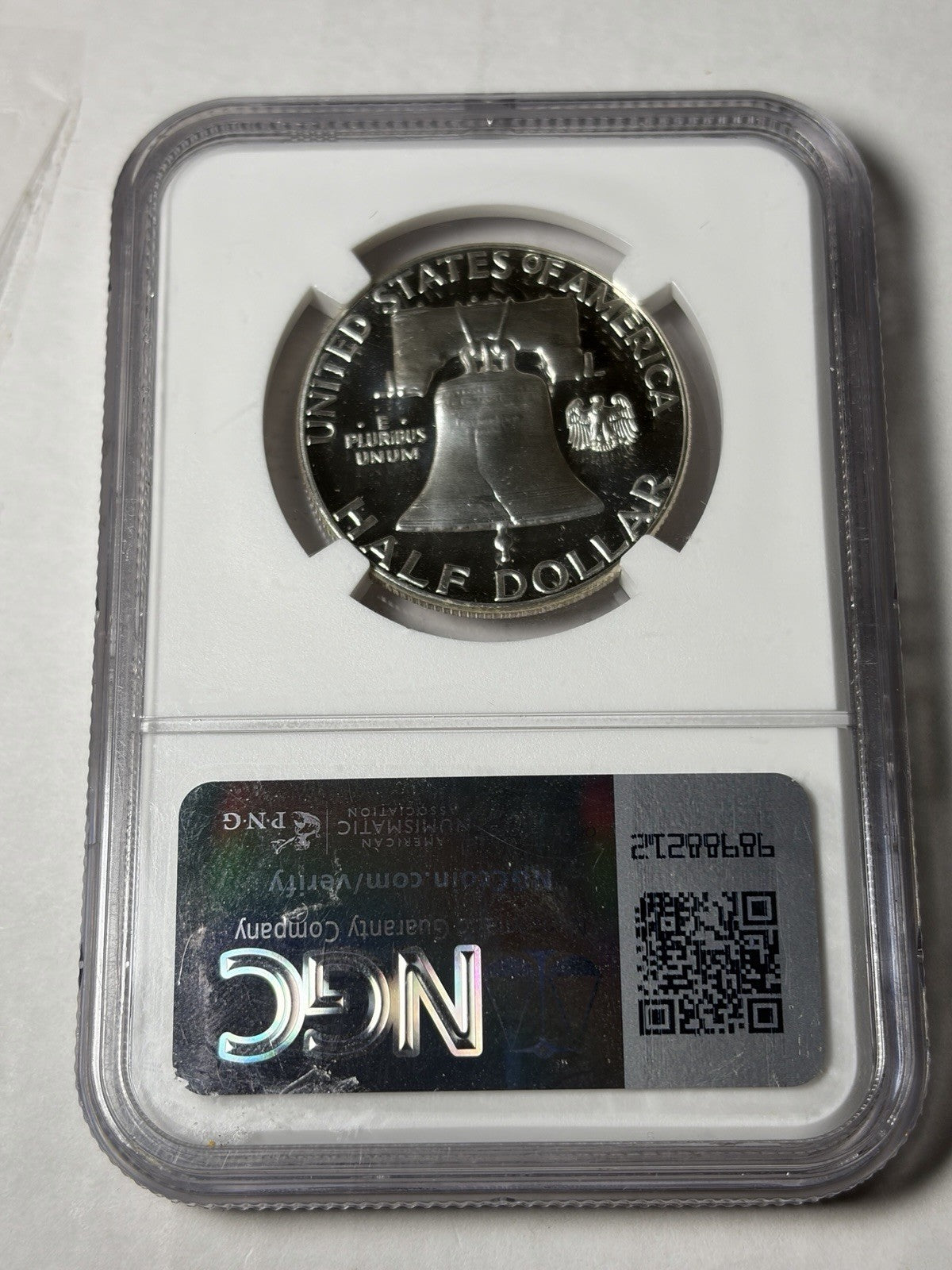 1961 NGC PF68 Ultra Cameo Franklin Half Dollar Registry Grade