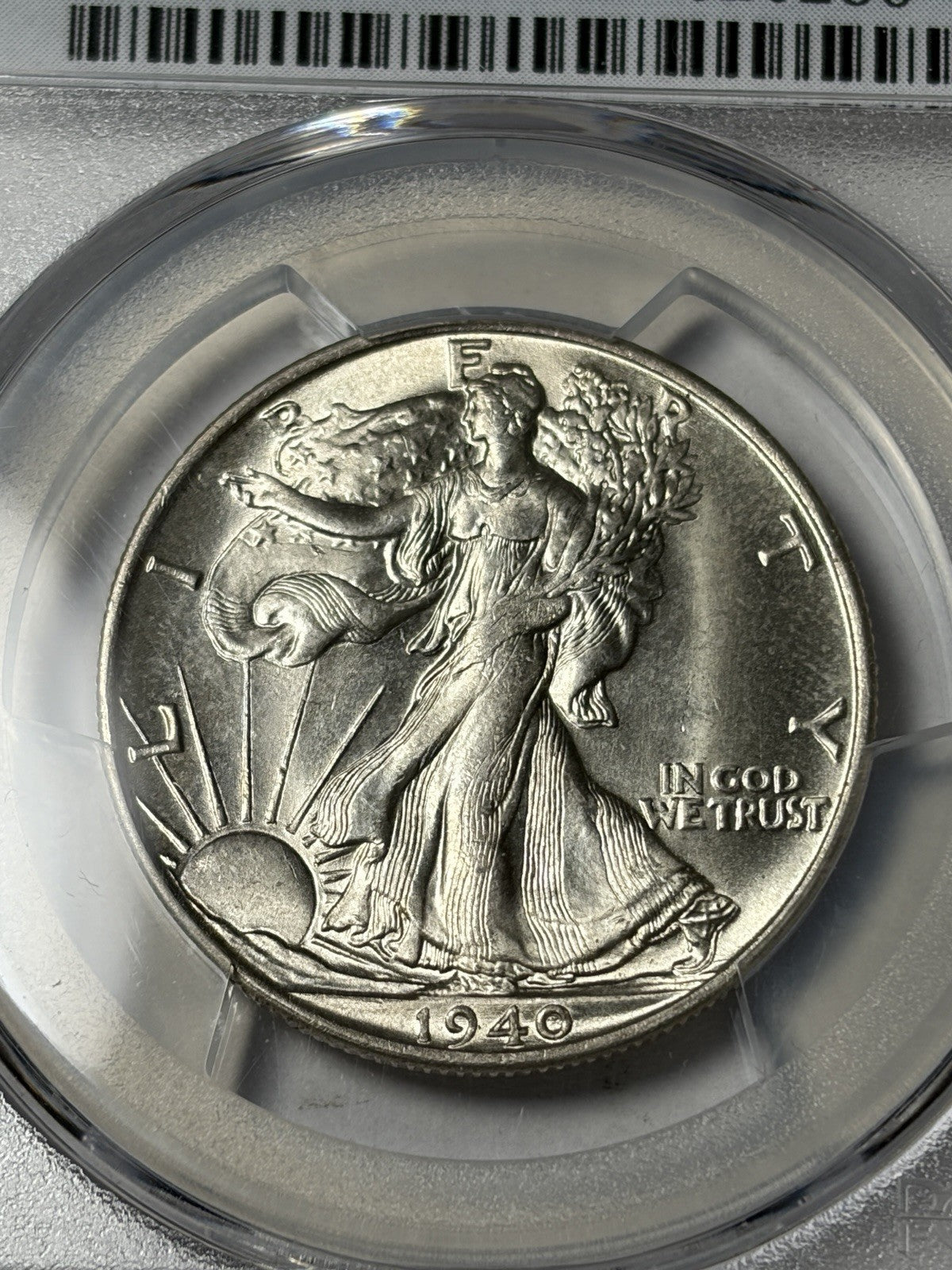 1940-S PCGS MS66+ Walking Liberty Half Dollar