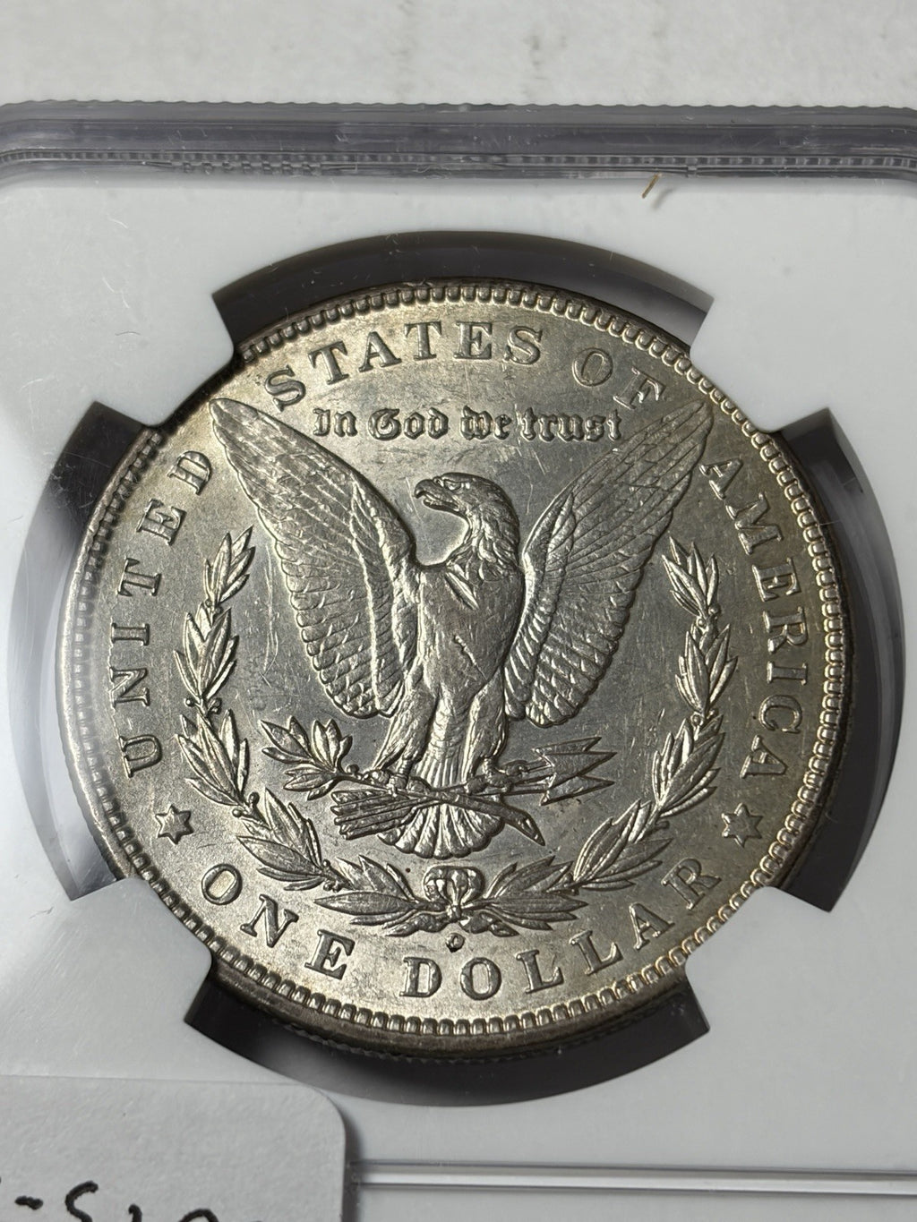 1899-O Micro O NGC AU55 Morgan Silver Dollar TOP-100