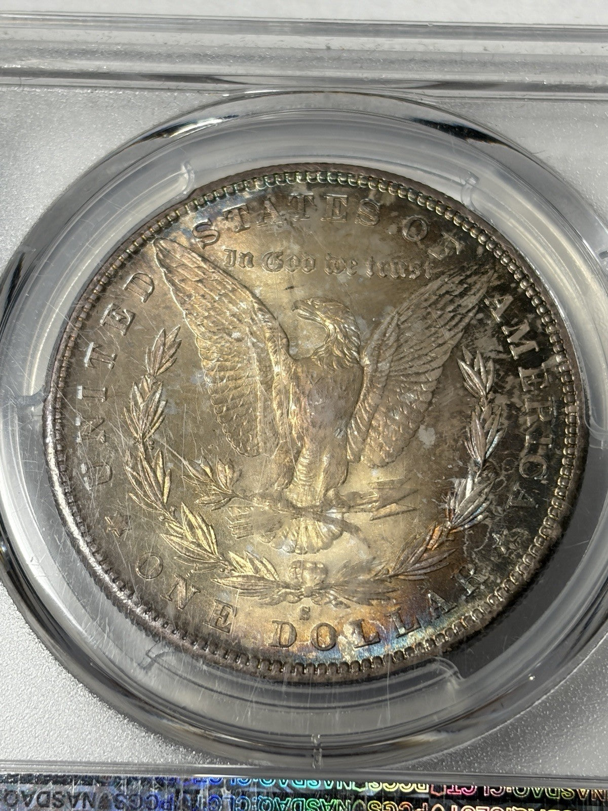 1882-S PCGS MS66 Morgan Silver Dollar Toned