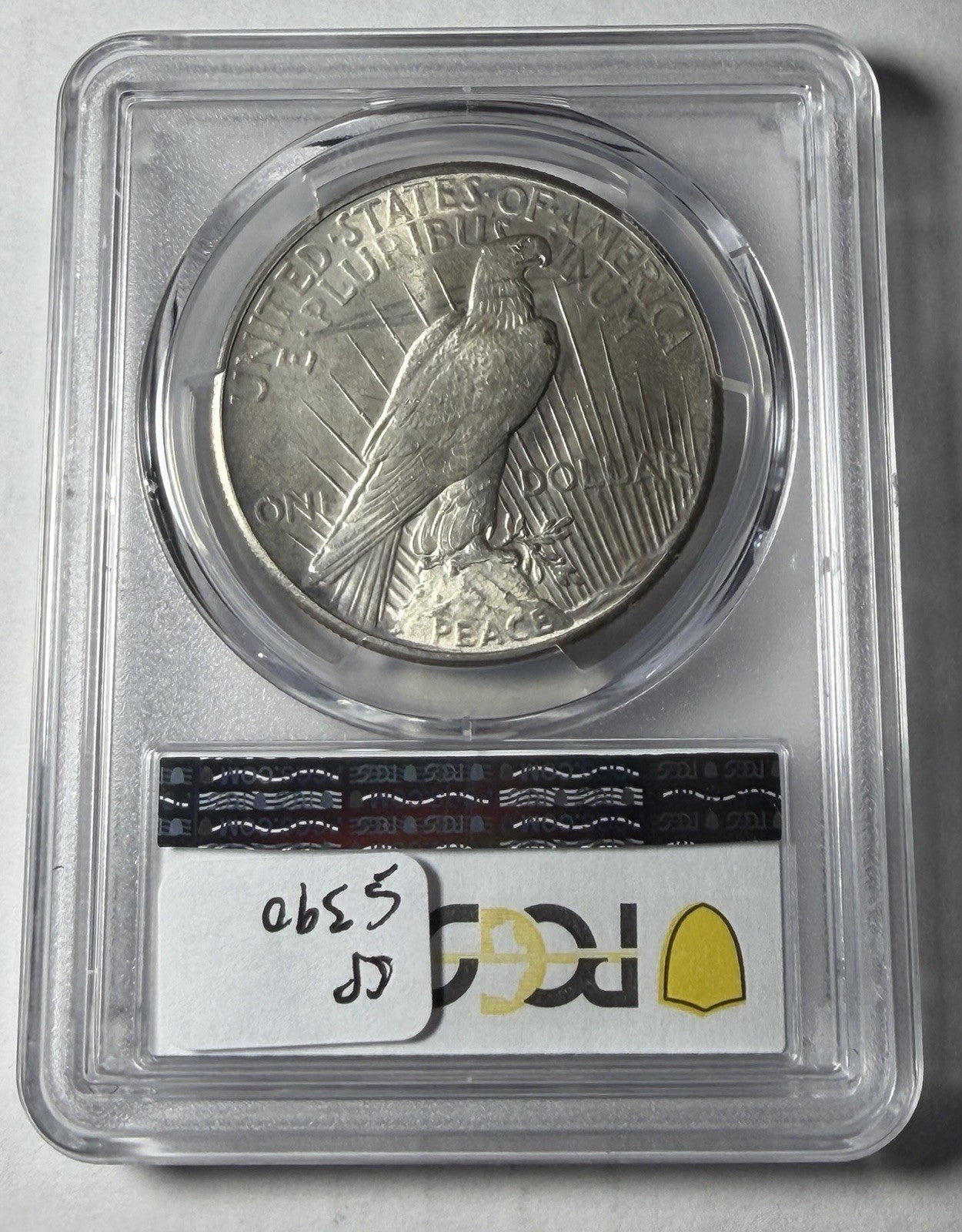 1928 PCGS MS62 Peace Dollar