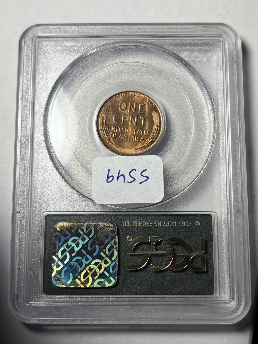 1931-S PCGS MS65 RD Lincoln Wheat Cent Old Green Holder OGH