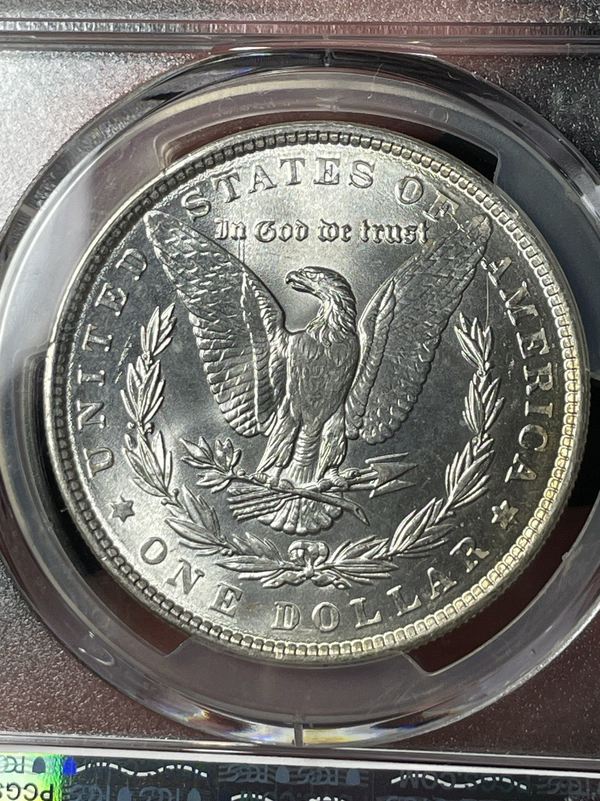 1886 PCGS MS67 CAC Morgan Silver Dollar SUPERB
