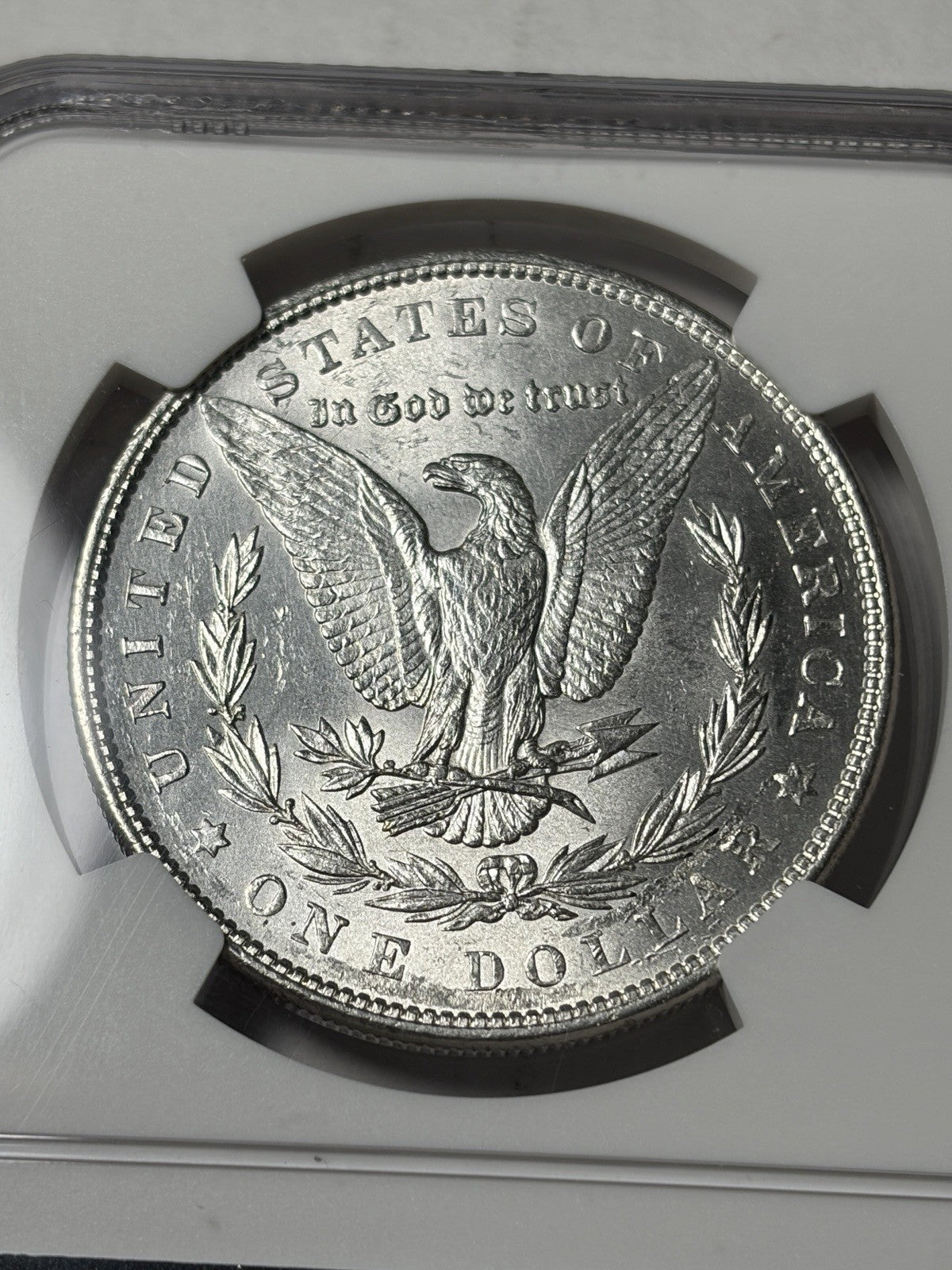 1878 7TF Reverse Of 1879 NGC MS61 Morgan Silver Dollar Rev 79