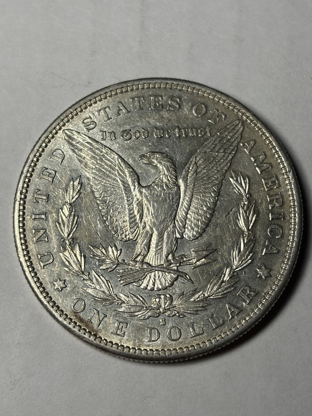 1886-S Morgan Silver Dollar Details