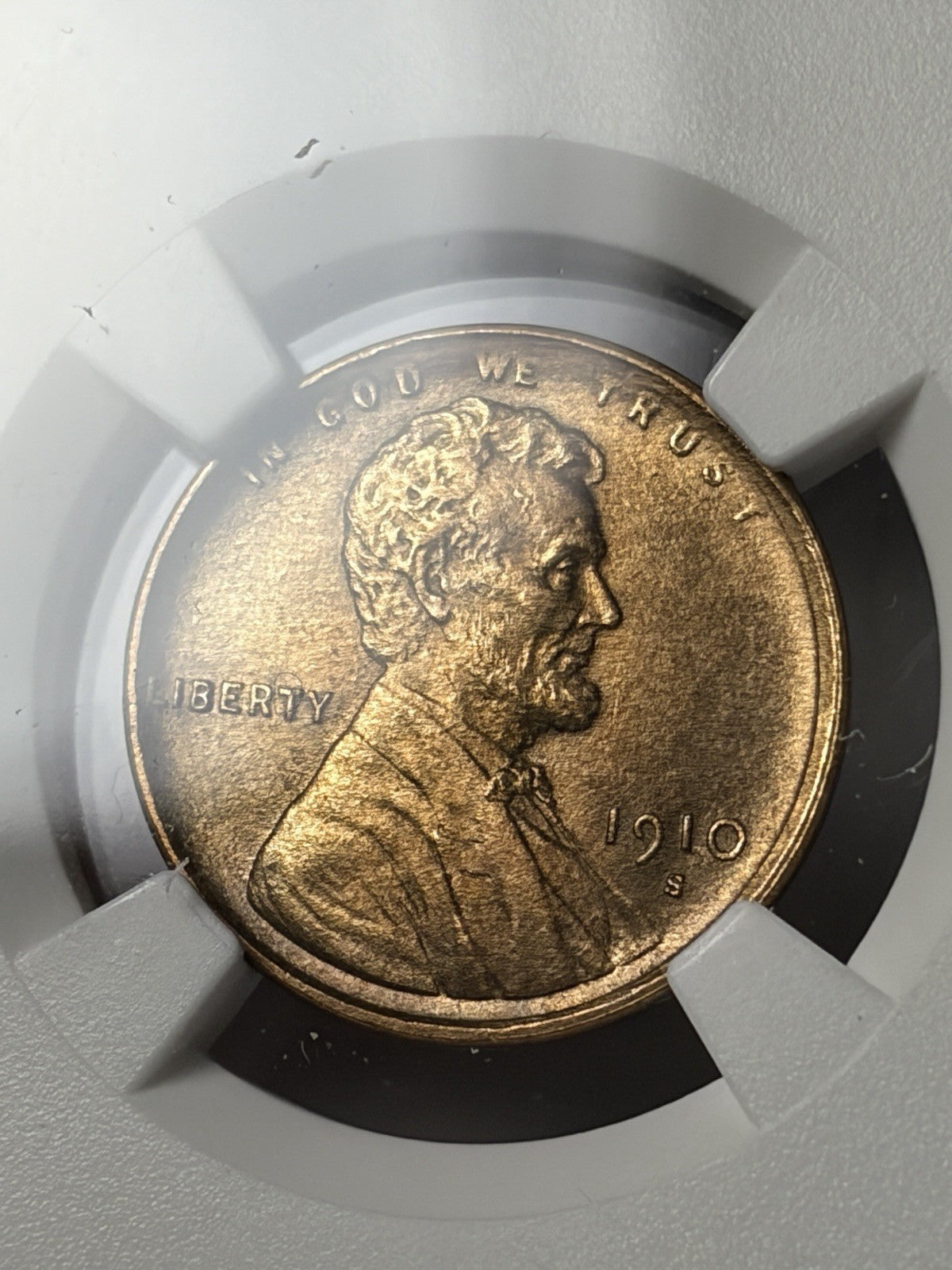 1910-S NGC UNC Details Lincoln Wheat Cent