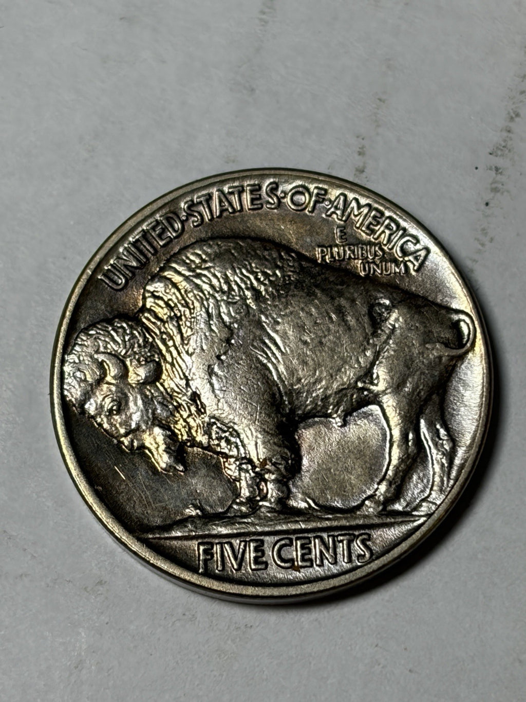1915 Buffalo Nickel Details