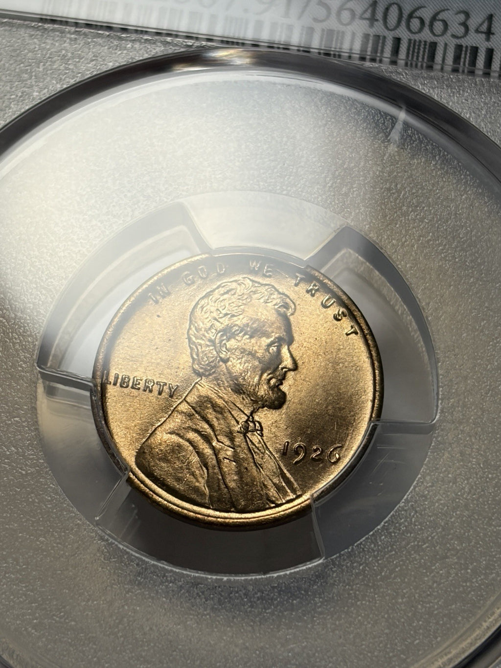 1926 PCGS UNC Details Lincoln Wheat Cent BU