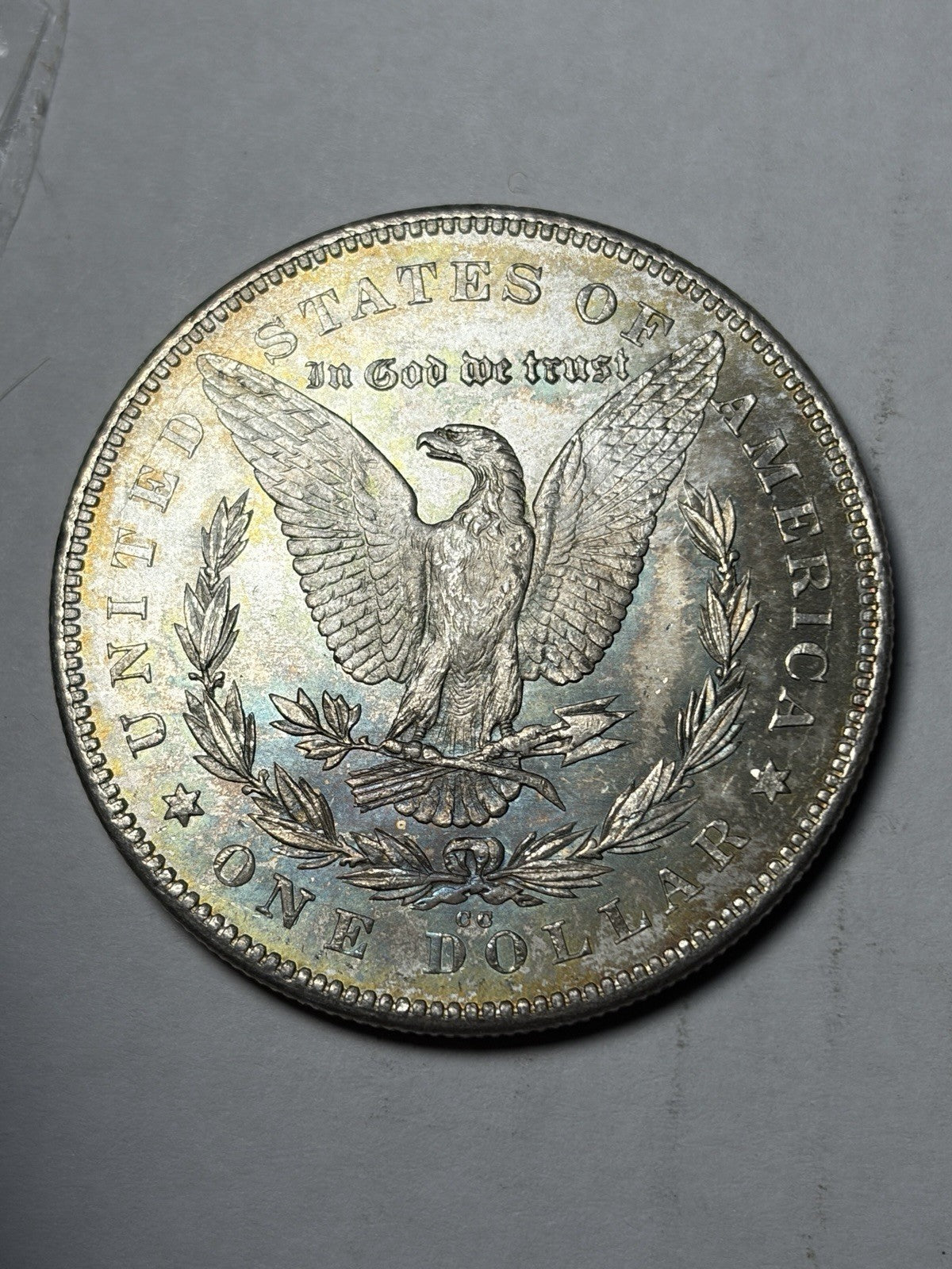 1878-CC Morgan Silver Dollar Uncirculated Toned