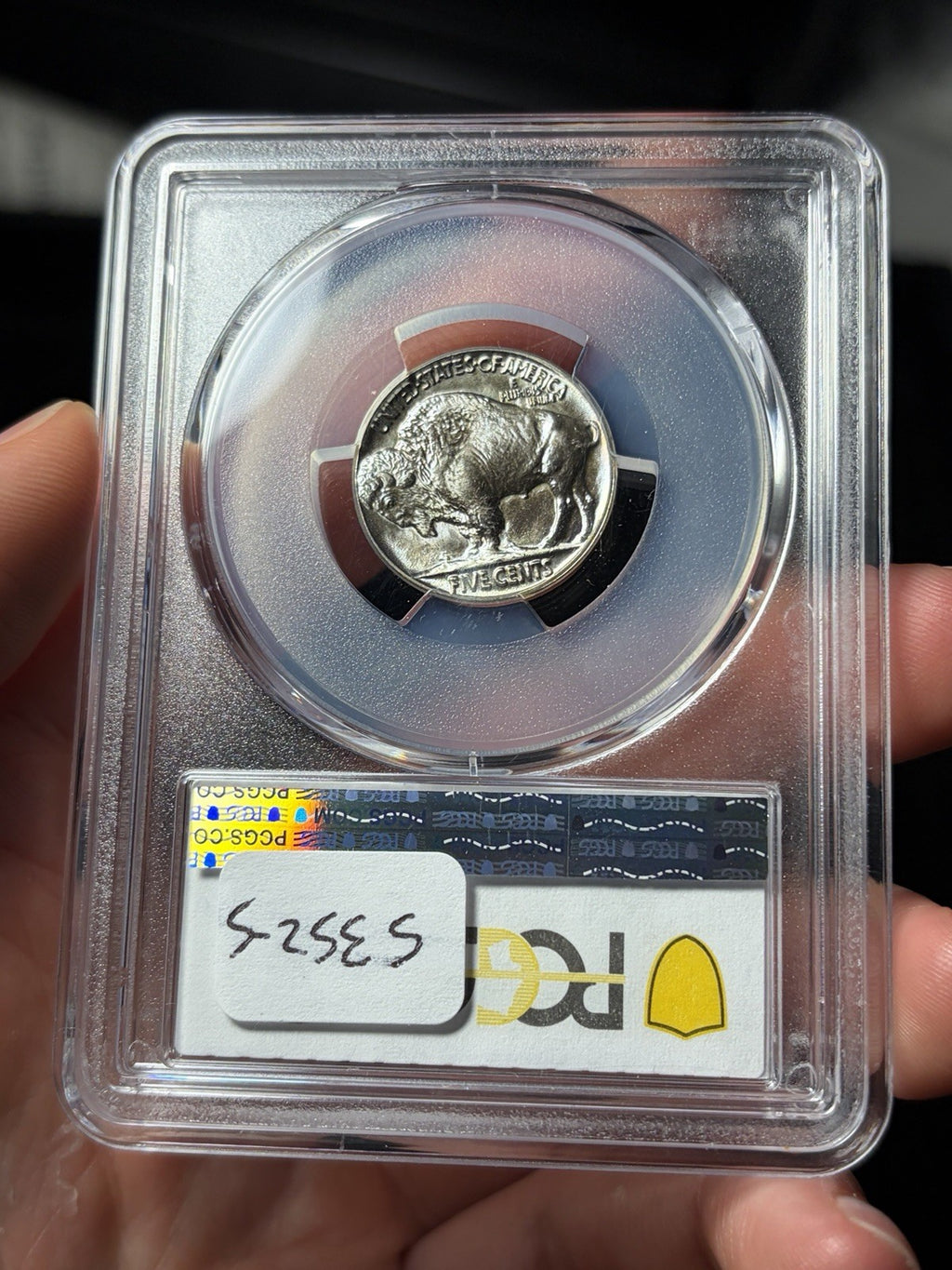 1937 PCGS MS67+ CAC Buffalo Nickel Toned Nice!