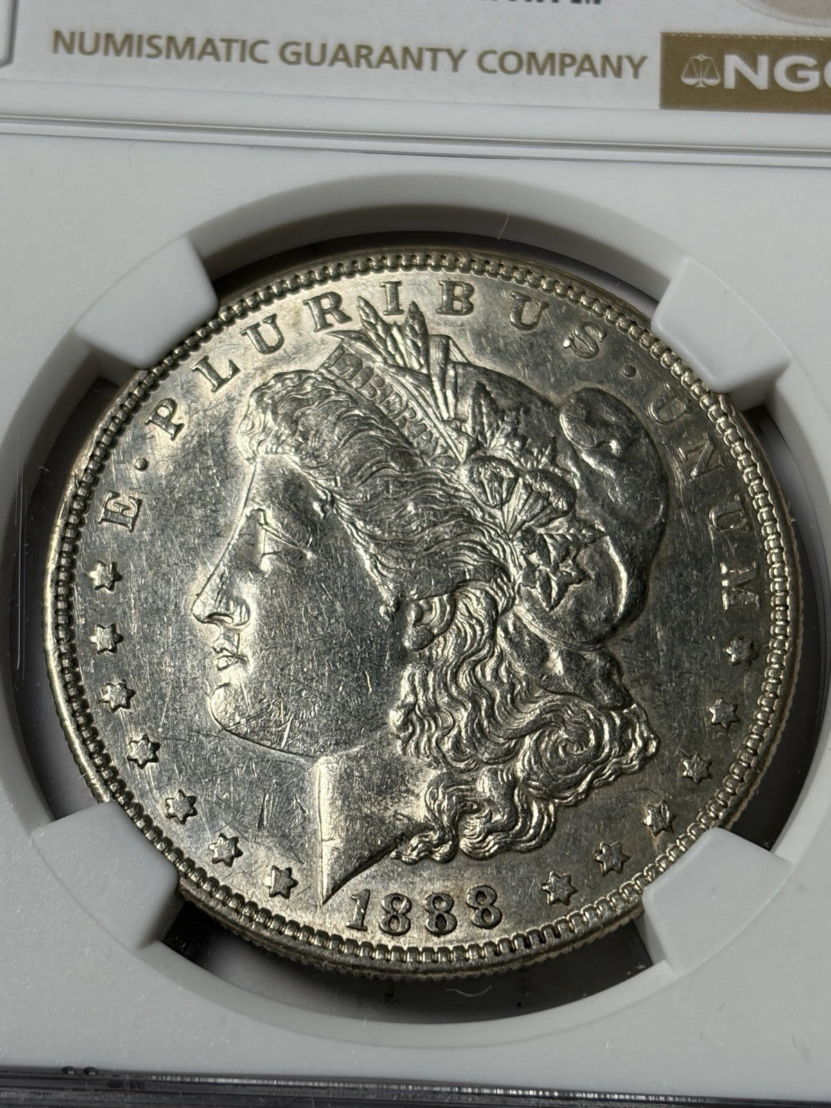 1888-S NGC AU53 Morgan Silver Dollar