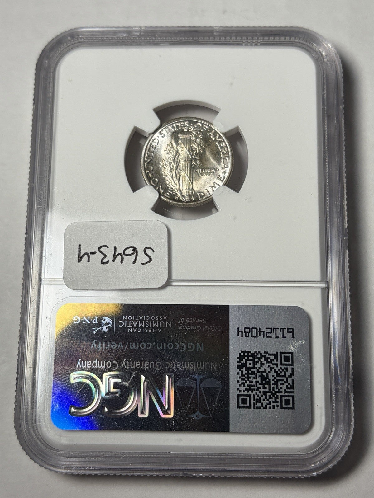 1943-D NGC MS68 FB Mercury Dime