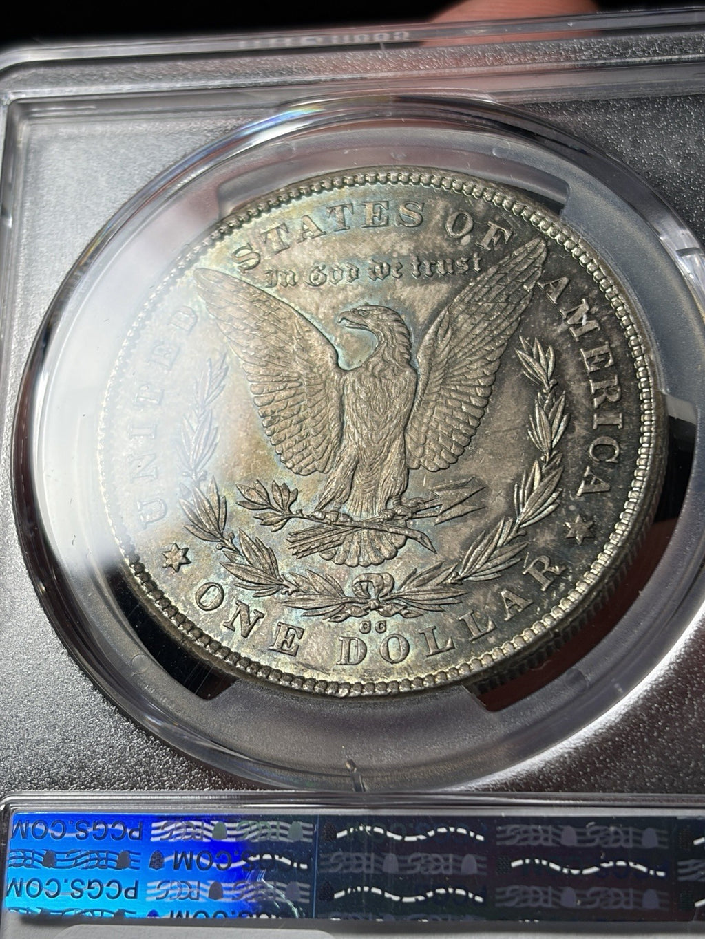 1878-CC PCGS MS64 Morgan Silver Dollar Toned Original
