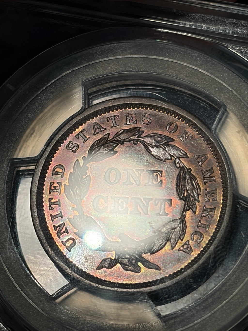 1841 PCGS PR64 BN Braided Hair Large Cent