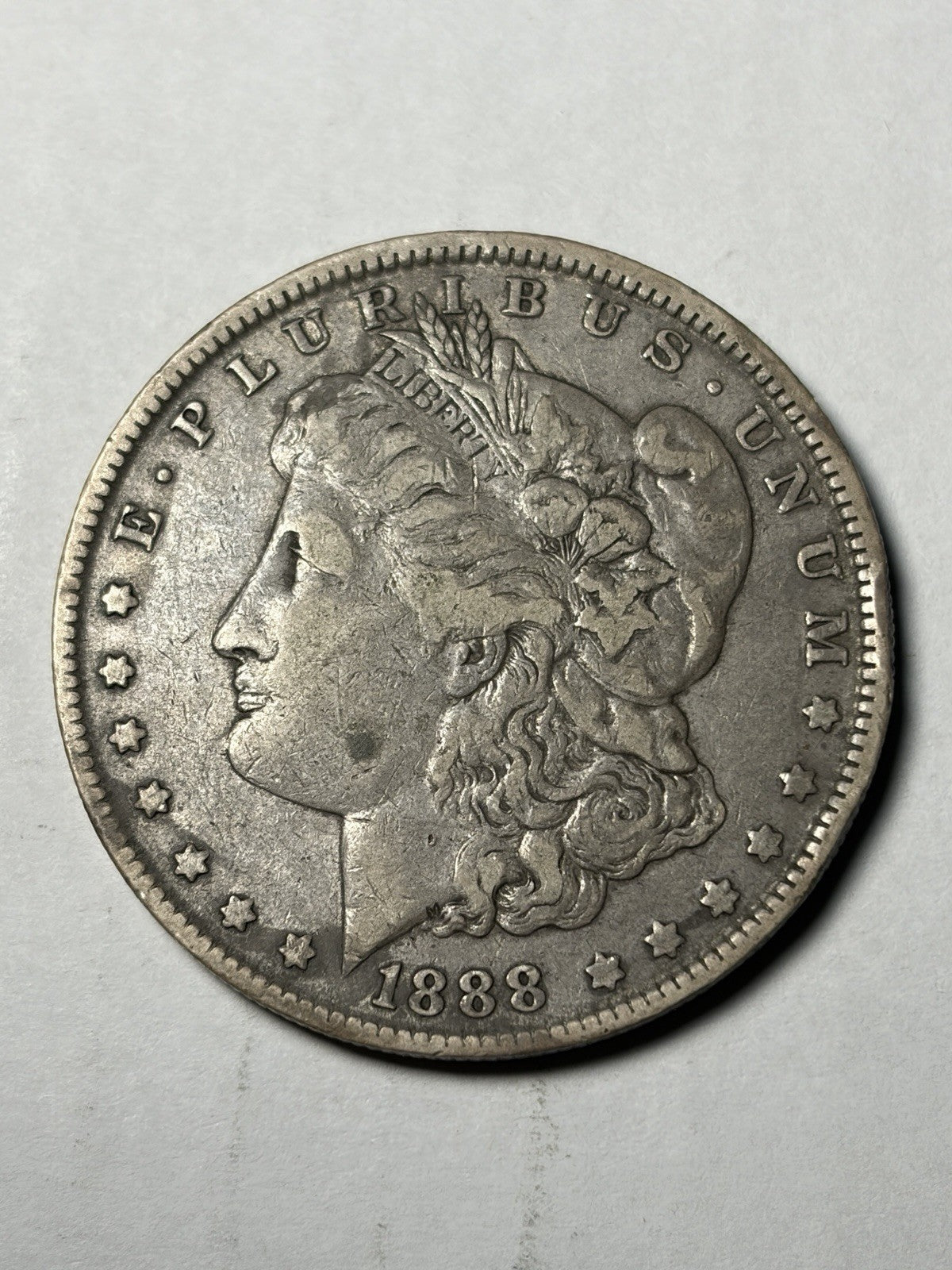 1888-O Morgan Silver Dollar VAM "Hot Lips"