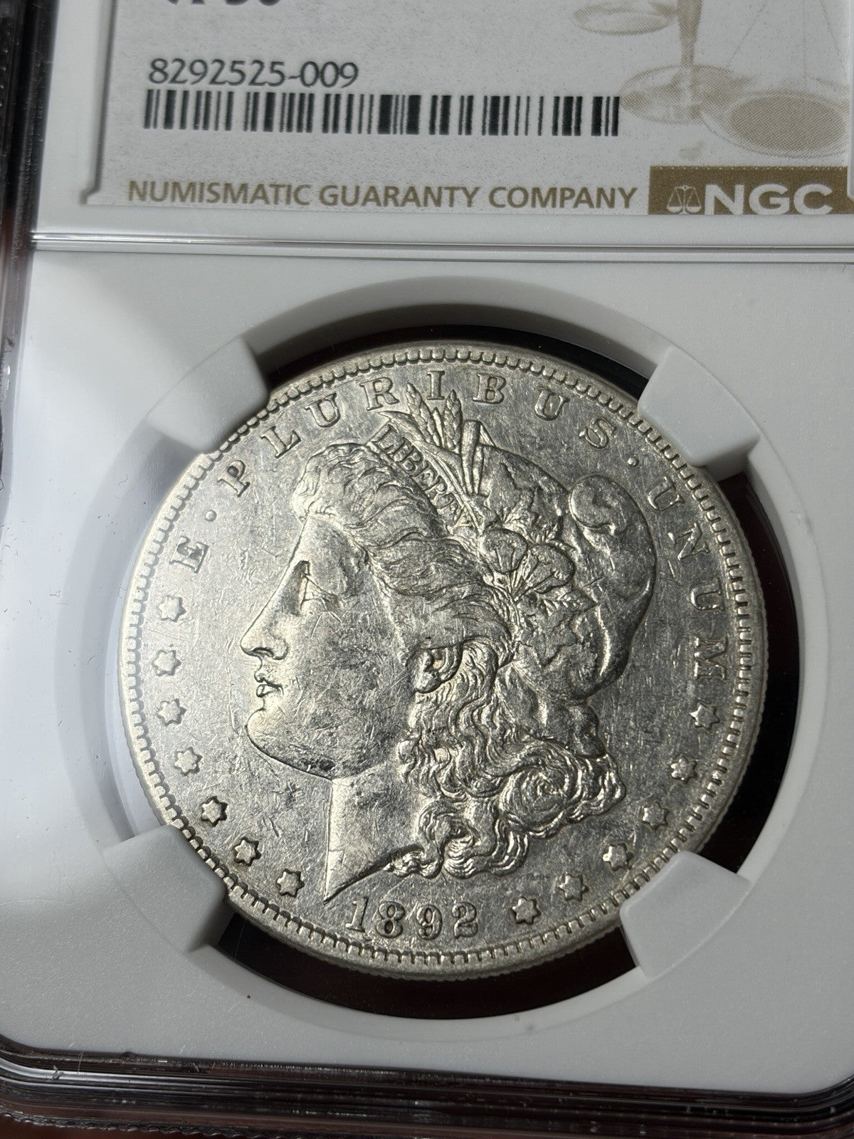 1892-S NGC VF30 Morgan Silver Dollar