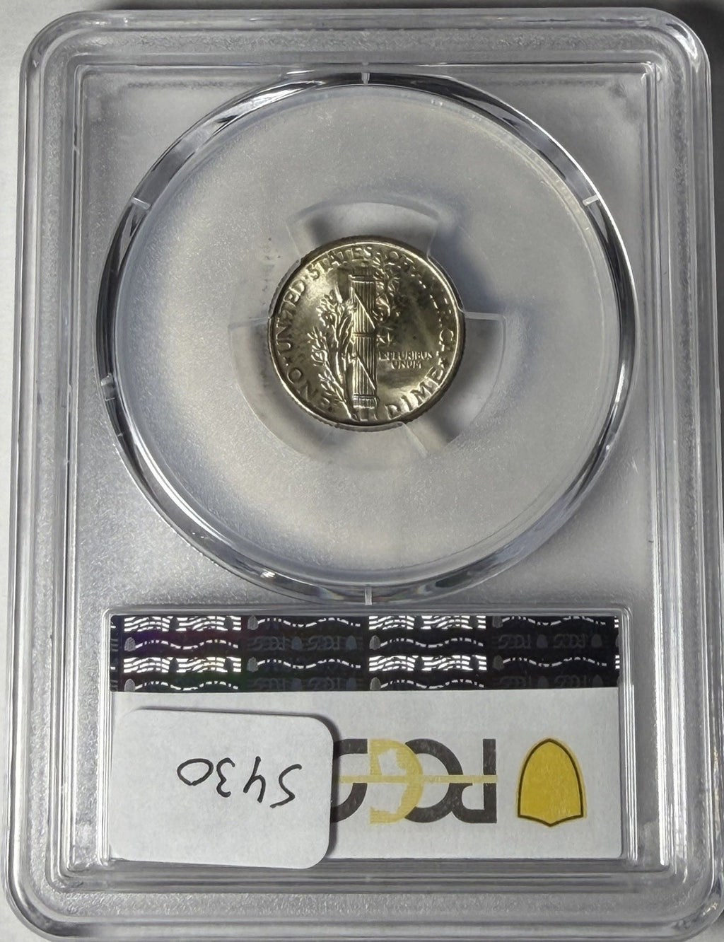 1934 PCGS MS67 FB CAC Mercury Dime