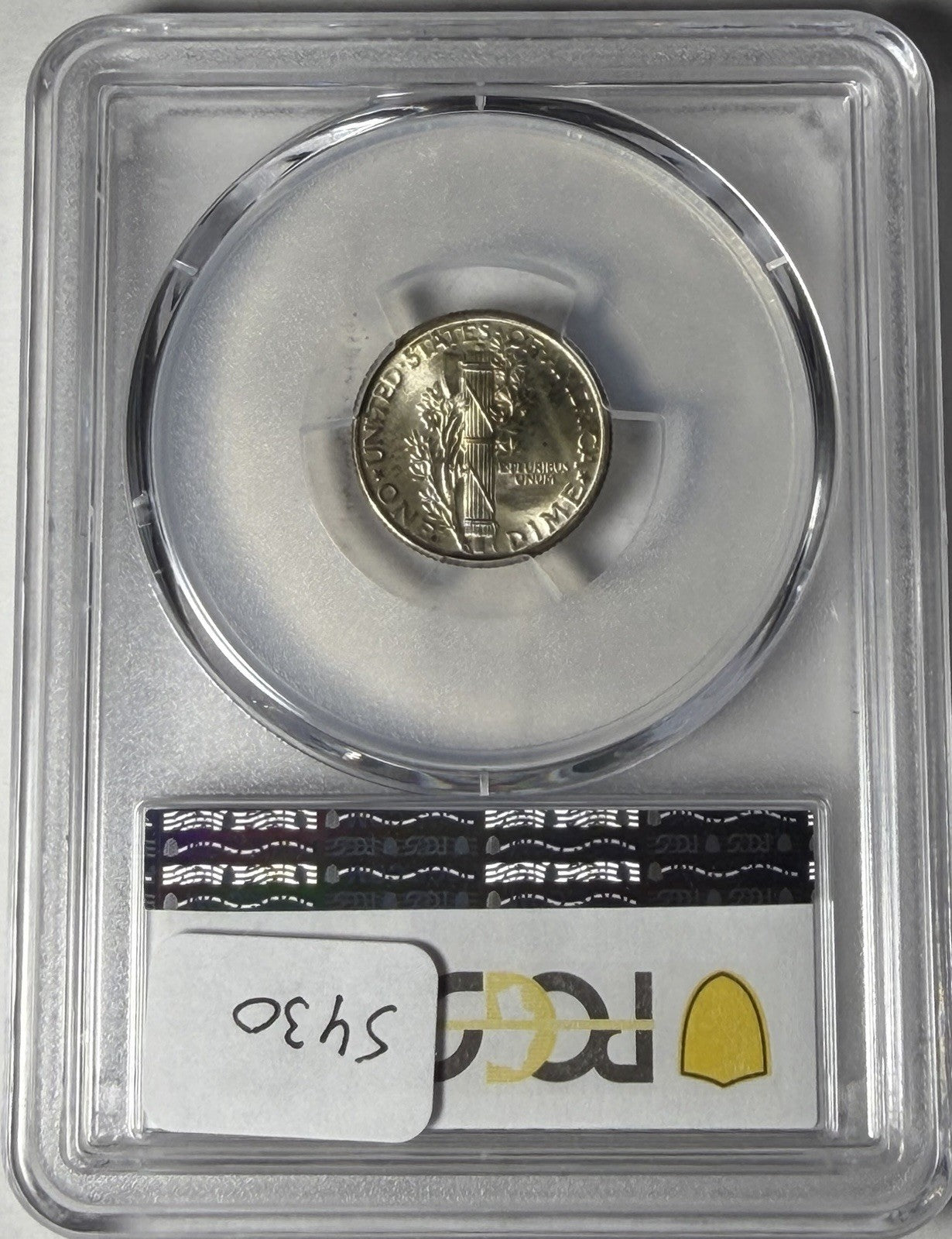 1934 PCGS MS67 FB CAC Mercury Dime