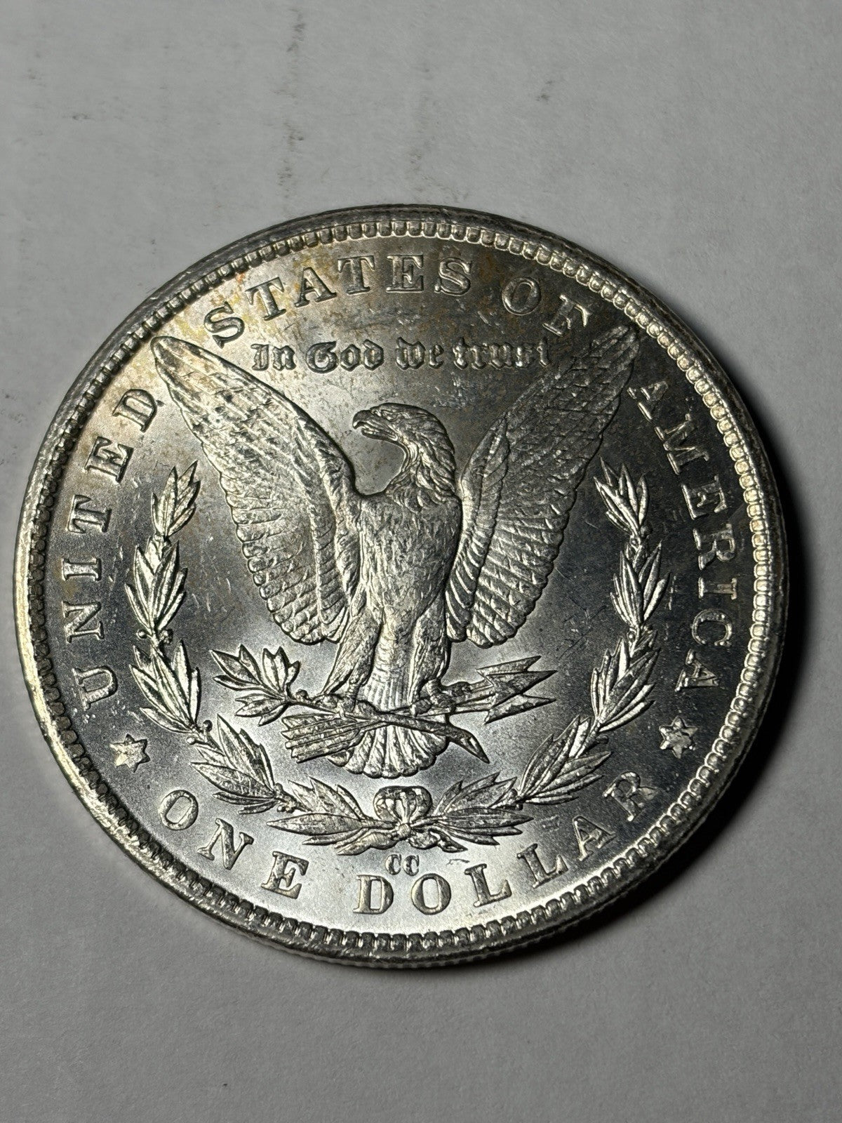 1882-CC Morgan Silver Dollar Uncirculated