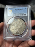 1878-CC PCGS MS64 Morgan Silver Dollar Toned Original