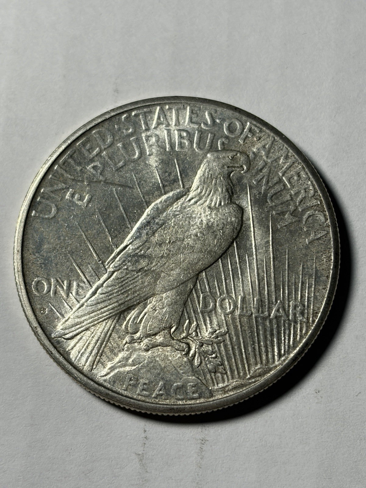 1925-S Peace Silver Dollar Uncirculated