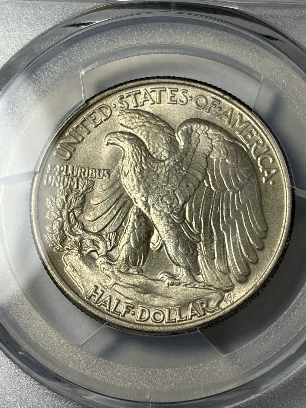 1947 PCGS MS66 Walking Liberty Half Dollar Lightly Toned