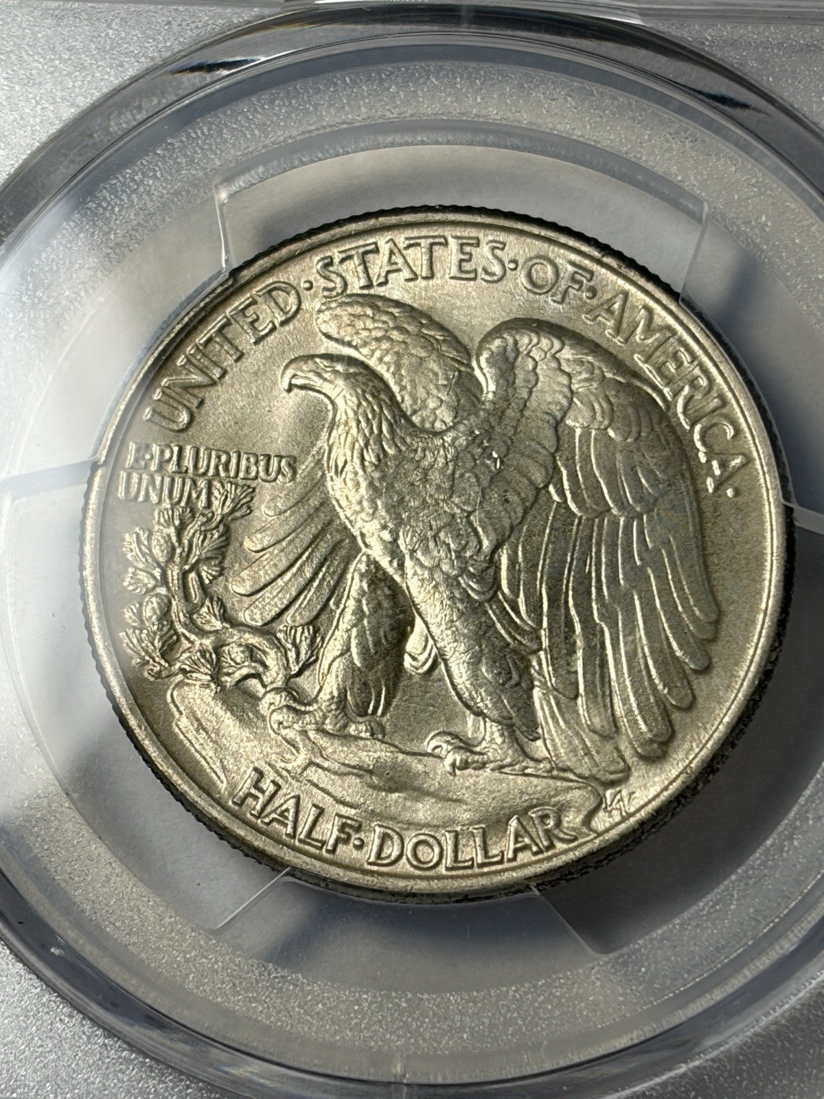 1947 PCGS MS66 Walking Liberty Half Dollar Lightly Toned