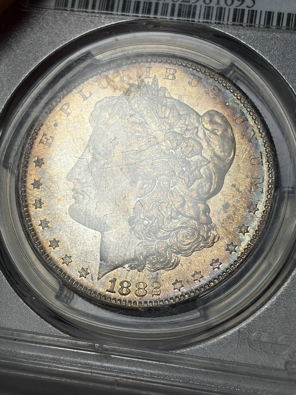 1882-S PCGS MS66 Morgan Silver Dollar Toned