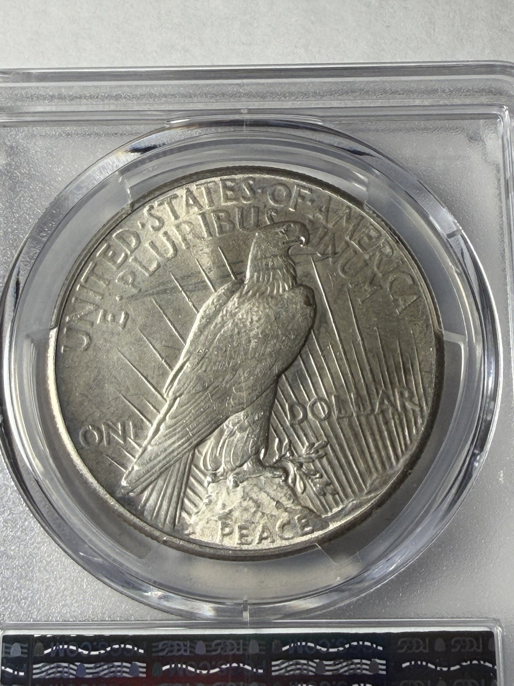 1928 PCGS MS62 Peace Dollar