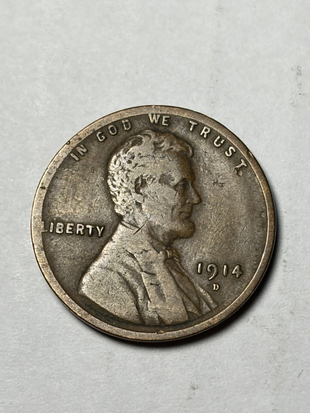 1914-D Lincoln Wheat Cent