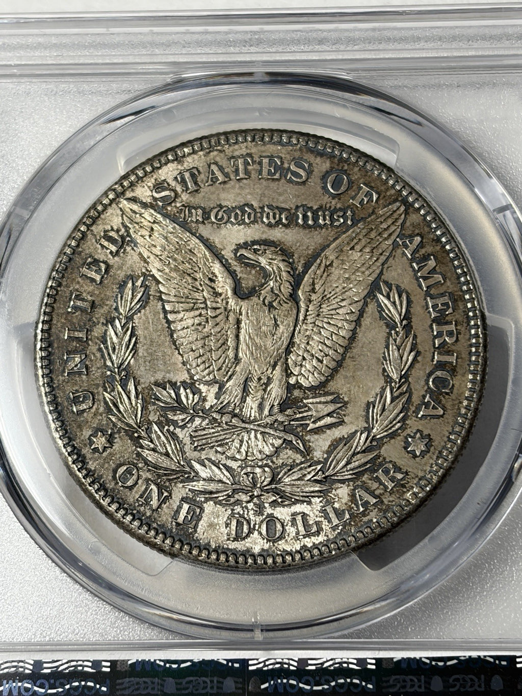 1878-S PCGS MS63 Morgan Silver Dollar Toned