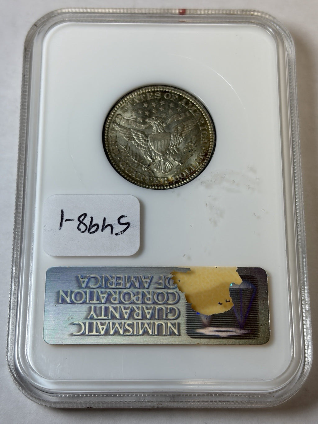 1916 NGC MS63 CAC Barber Quarter Flashy Reverse!