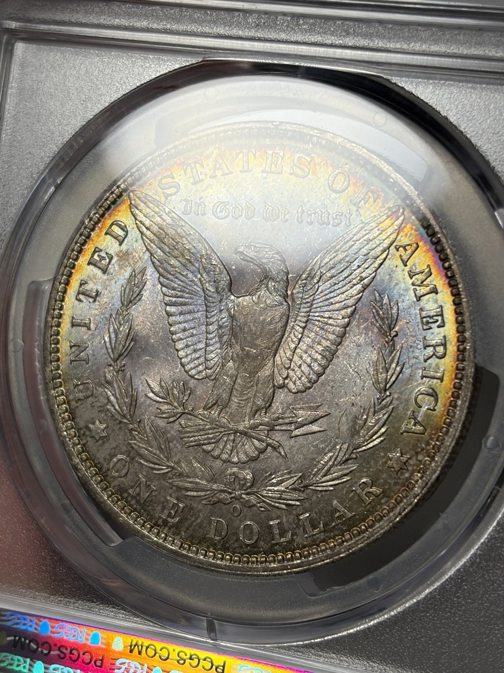 1891-O PCGS MS65 Morgan Silver Dollar Toned 