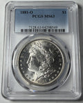 1881-O PCGS MS63 Morgan Silver Dollar