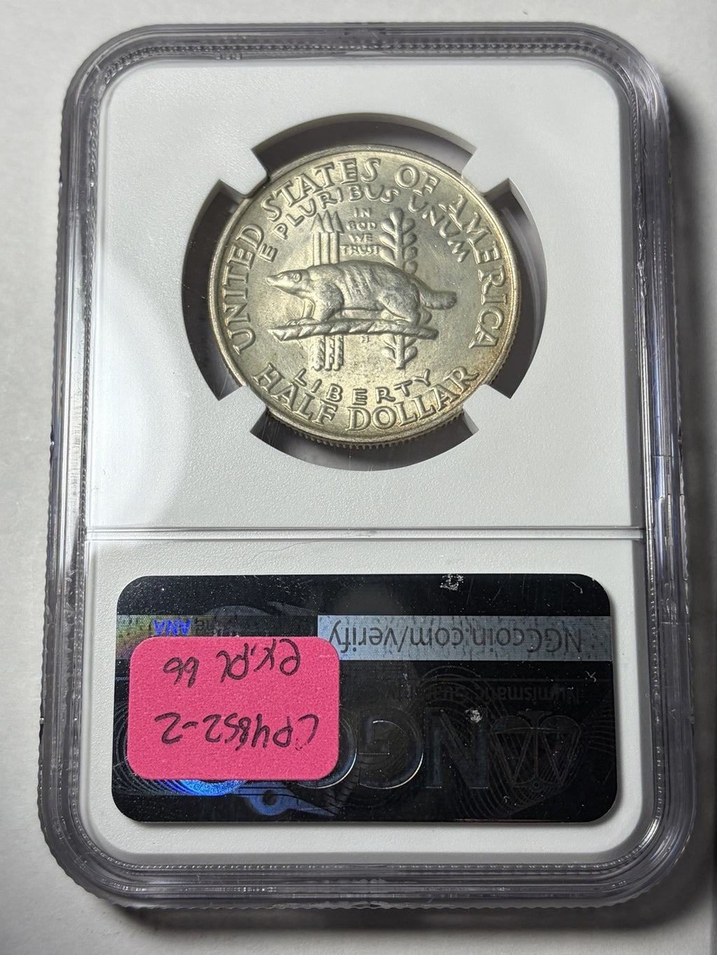 1936 NGC MS64 CAC Wisconsin Commemorative Half Dollar - Ex. PCGS MS66