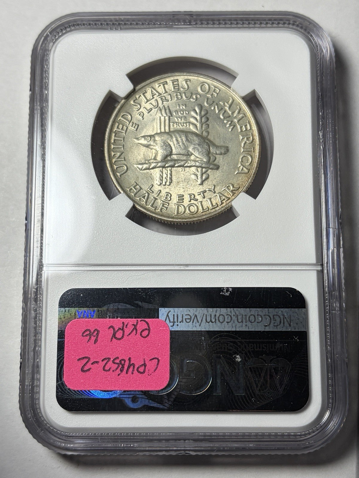1936 NGC MS64 CAC Wisconsin Commemorative Half Dollar - Ex. PCGS MS66